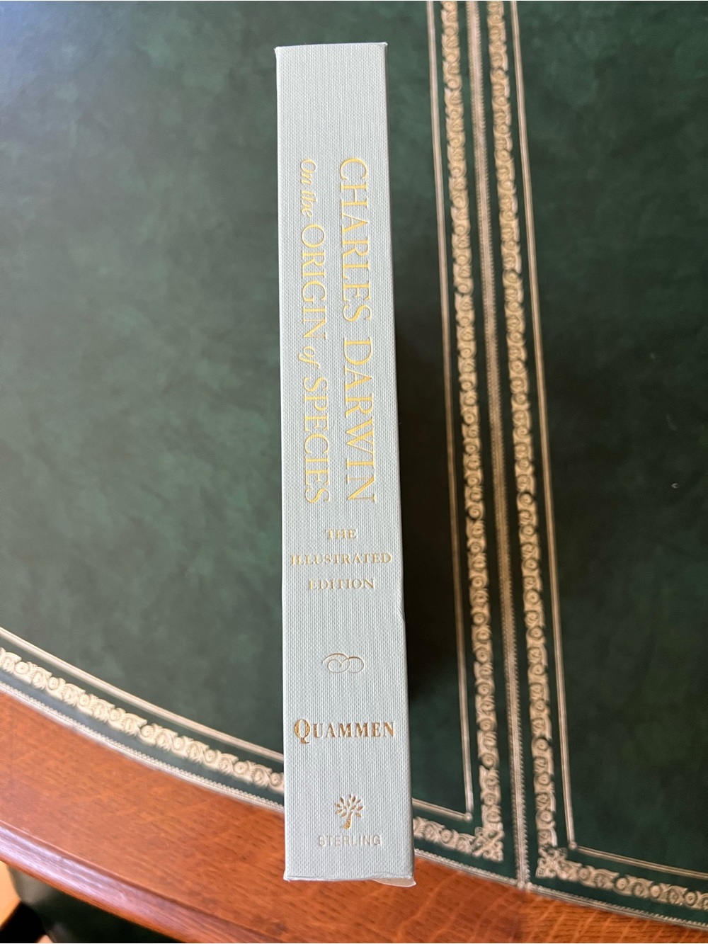 Hardcover Book Origin of Species: The Illustrated Edition by Charles Darwin